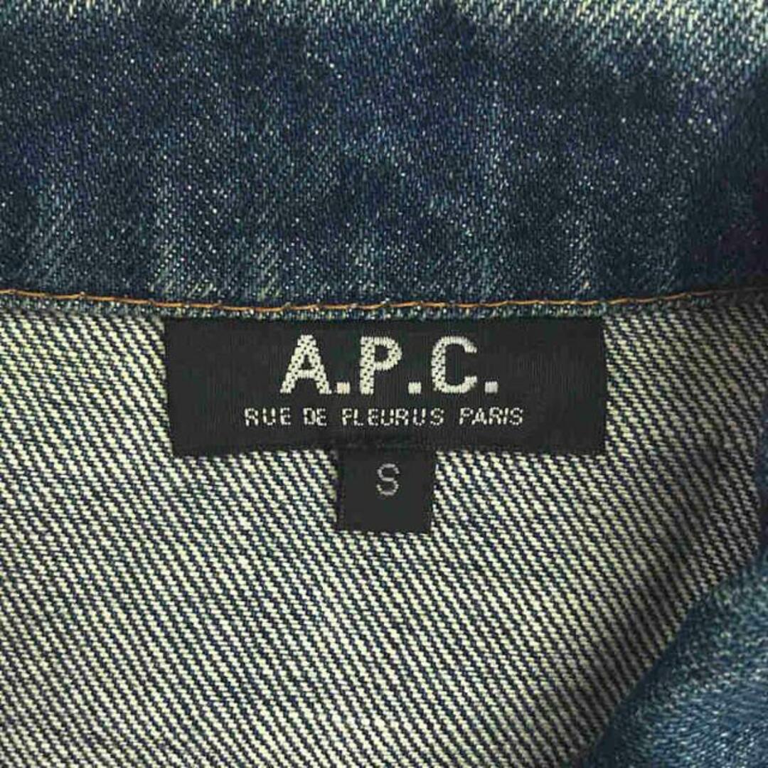 A.P.C(アーペーセー)のA.P.C. / アーペーセー | デニム ワークジャケット | S | インディゴ | レディース レディースのジャケット/アウター(その他)の商品写真