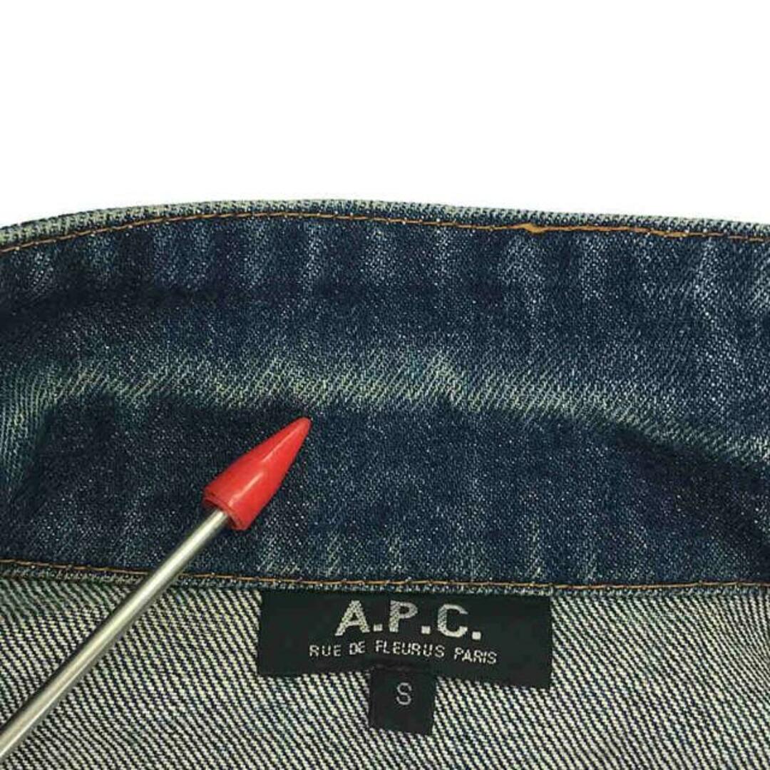 A.P.C(アーペーセー)のA.P.C. / アーペーセー | デニム ワークジャケット | S | インディゴ | レディース レディースのジャケット/アウター(その他)の商品写真