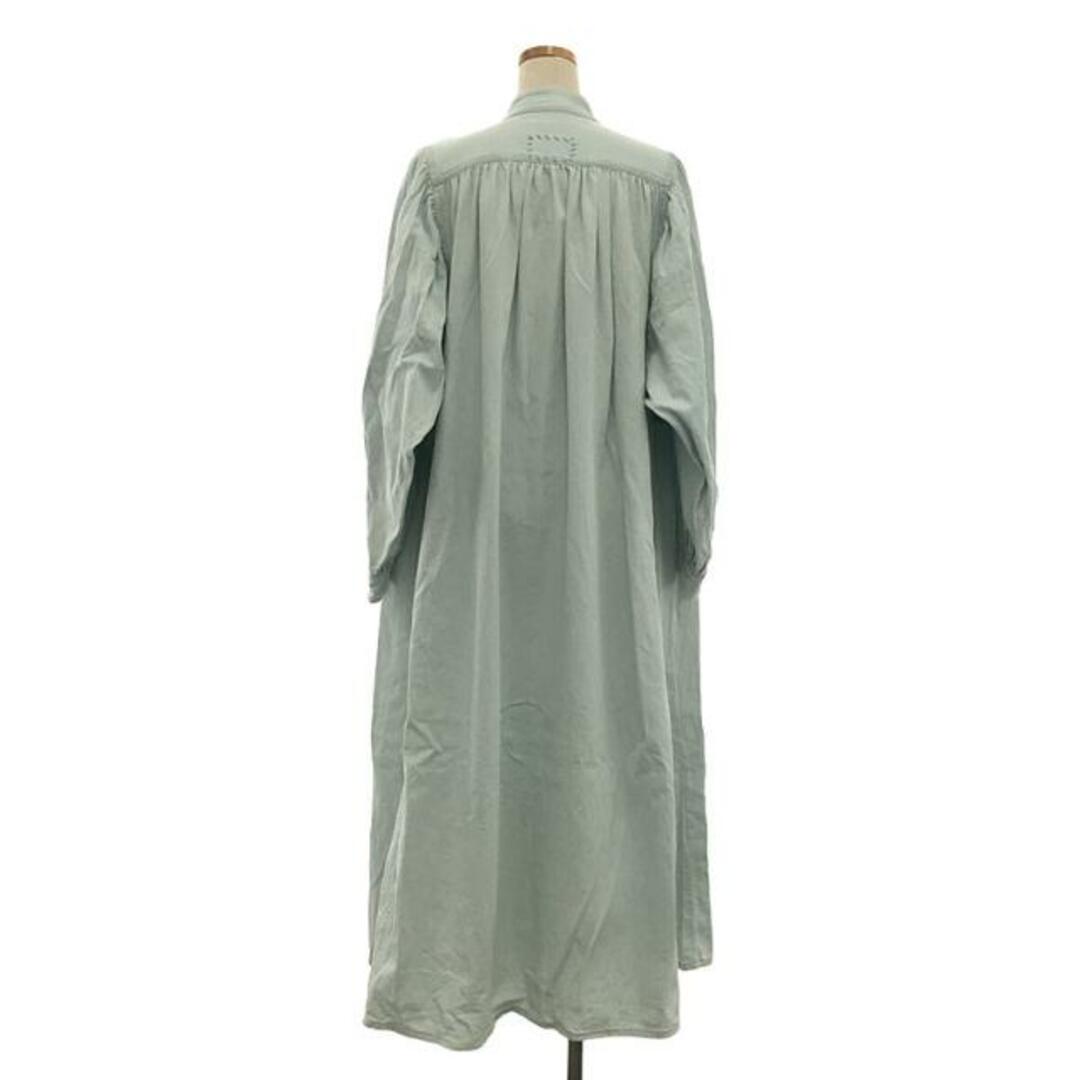 Ron Herman(ロンハーマン)のRon Herman / ロンハーマン | × TEN × RH Vintage Denim Kaftan Dress ワンピース | インディゴ | レディース レディースのワンピース(ロングワンピース/マキシワンピース)の商品写真