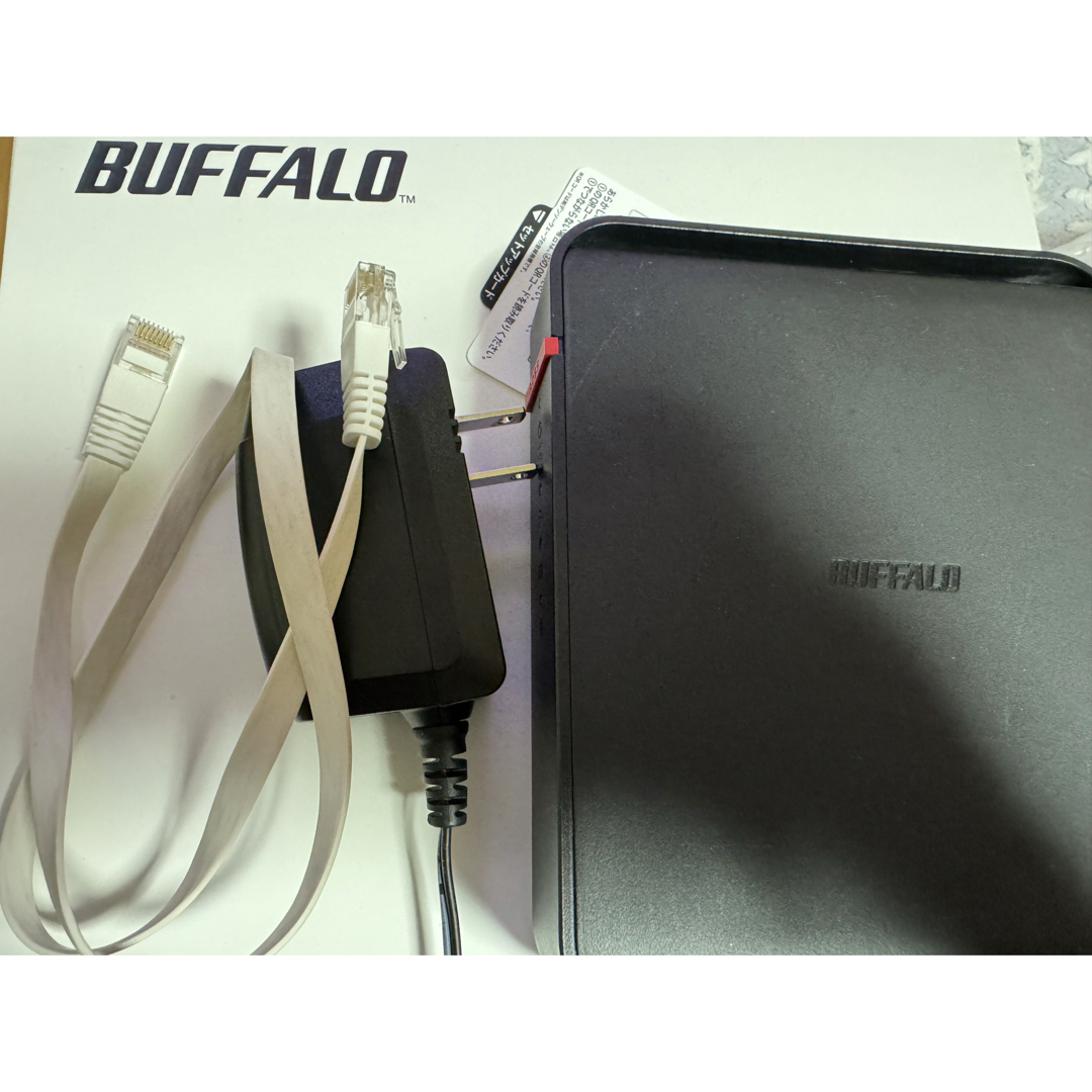 Buffalo(バッファロー)のバッファロー WiFiルーター WHR-1166DHP2 スマホ/家電/カメラのPC/タブレット(PC周辺機器)の商品写真