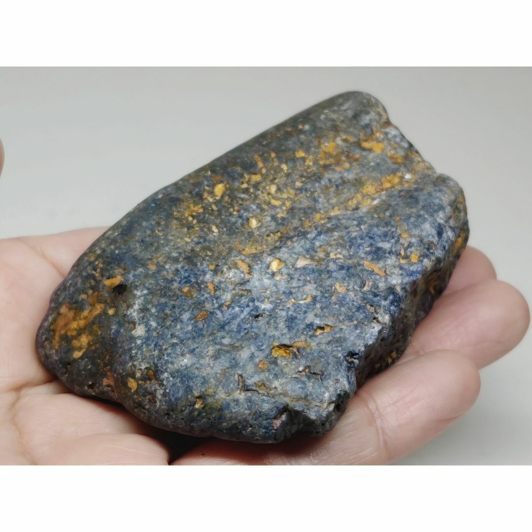 その他サファイア 295g コランダム 鉱物 原石 自然石 鑑賞石 誕生石 水石 翡翠