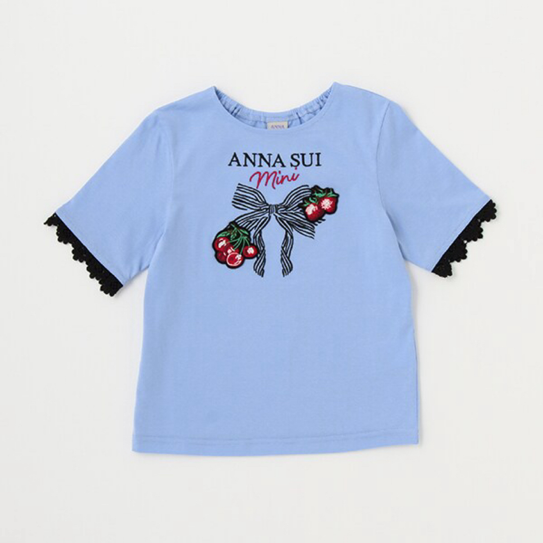 ANNA SUI mini(アナスイミニ)のANNA SUI mini（アナスイミニ）フルーツ半袖Tシャツ キッズ/ベビー/マタニティのキッズ服女の子用(90cm~)(Tシャツ/カットソー)の商品写真