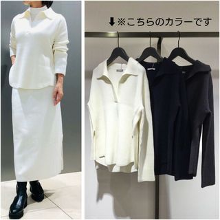 Theory luxe - 超美品 2022aw theoryluxe ウォッシャブルニットプル Theory luxe - 超美品 2022aw theoryluxe ウォッシャブルニットプル