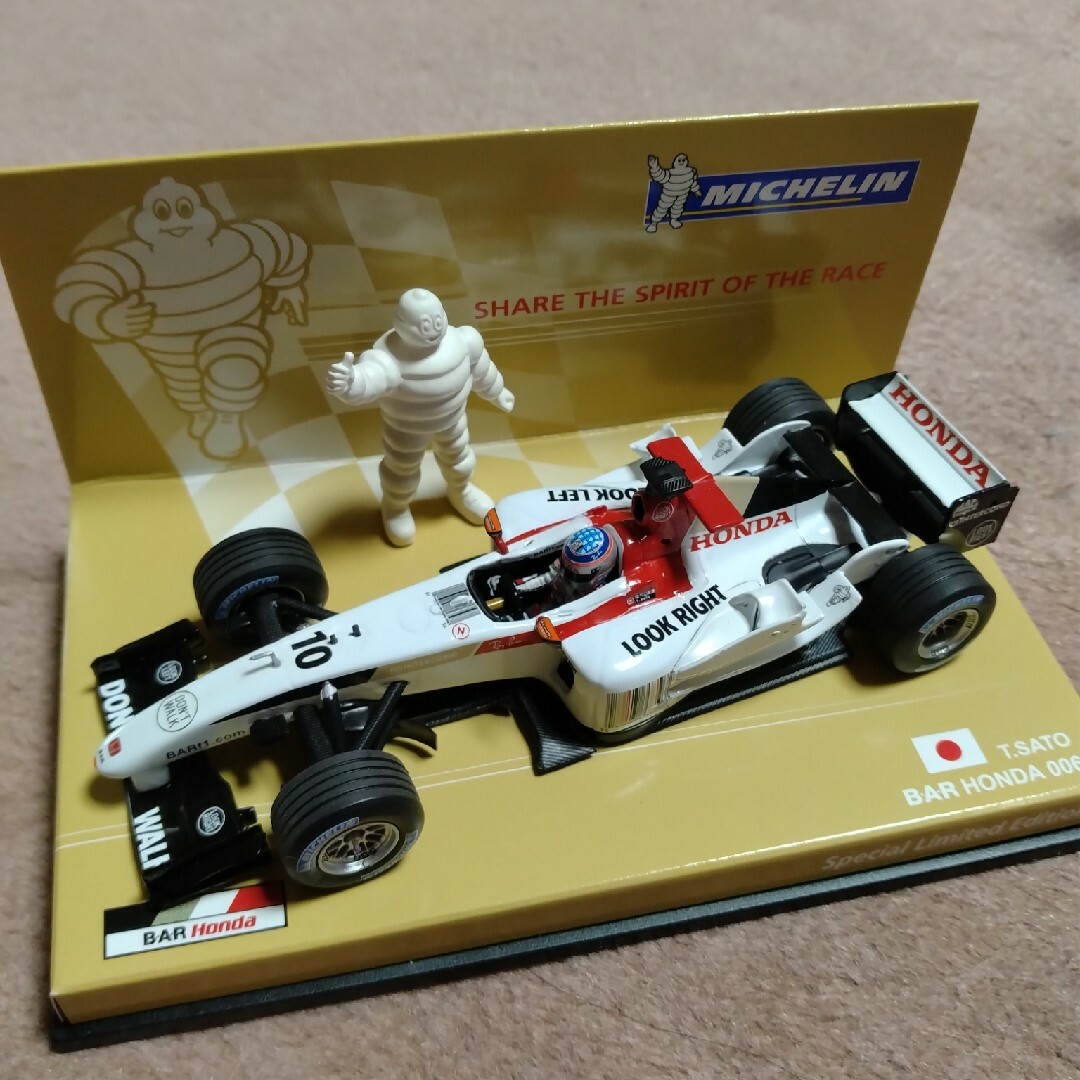 ホンダ - BAR Honda 新品 BAR ホンダ006 佐藤琢磨 ミシュランマン1/43