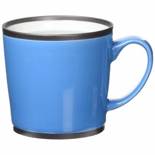 【色: ブルー】波佐見焼 和山窯 ワビマグカップ 大 300ml ブルー 282(テーブル用品)