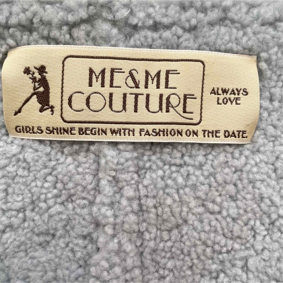 me & me couture(ミーアンドミークチュール)の【限定】ME&ME COUTURE ミーアンドミークチュール　ムートンコート レディースのジャケット/アウター(ムートンコート)の商品写真