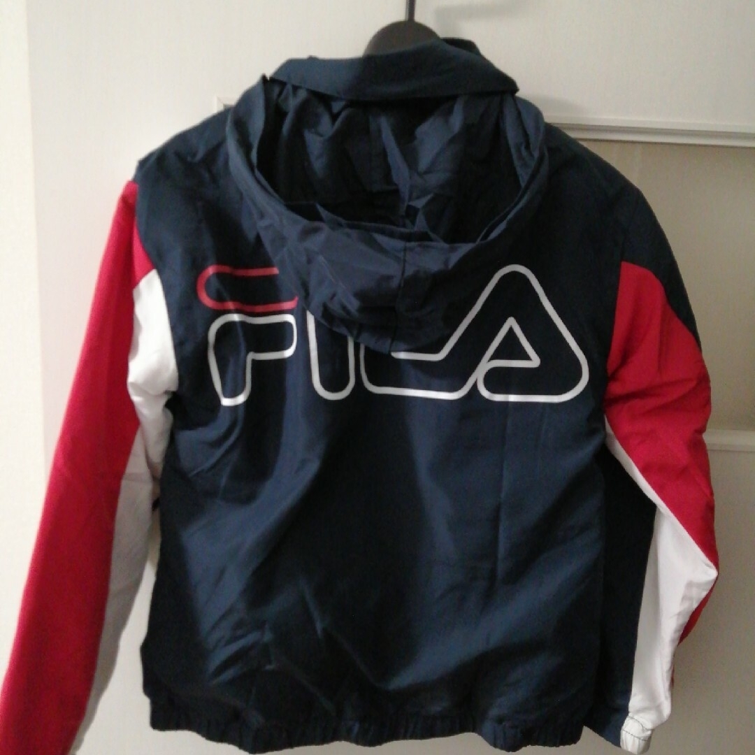 FILA(フィラ)のFILA裏起毛ウインドブレーカー キッズ/ベビー/マタニティのキッズ服男の子用(90cm~)(ジャケット/上着)の商品写真