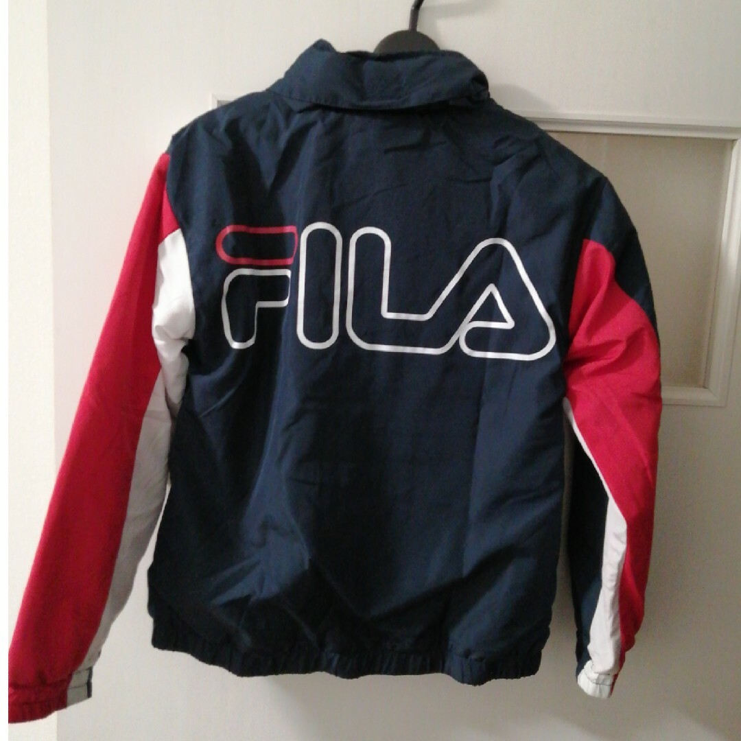 FILA(フィラ)のFILA裏起毛ウインドブレーカー キッズ/ベビー/マタニティのキッズ服男の子用(90cm~)(ジャケット/上着)の商品写真