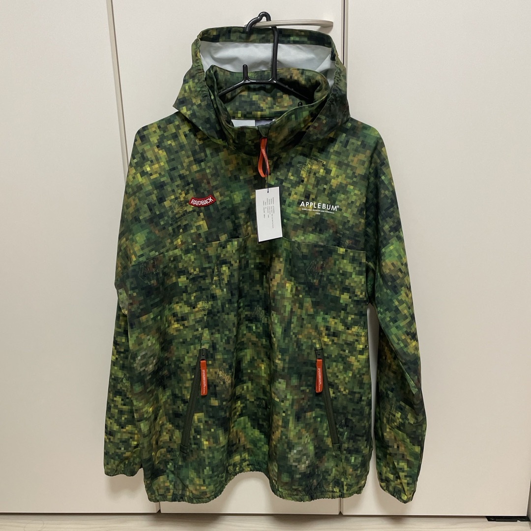 PIXEL CAMO" HIGH TECH HALF ZIP ANORAKアップルバム