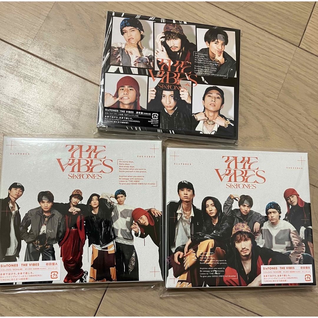 小松菜奈 SixTONES アルバム THE VIBES 3形態セット | www.artfive.co.jp