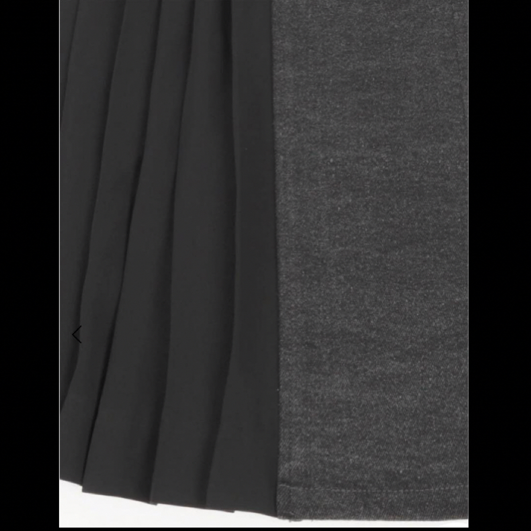 SCOT CLUB(スコットクラブ)のradiate ヤマダヤ福袋　プリーツスカート　デニムスカート　チャコールグレー レディースのスカート(ロングスカート)の商品写真