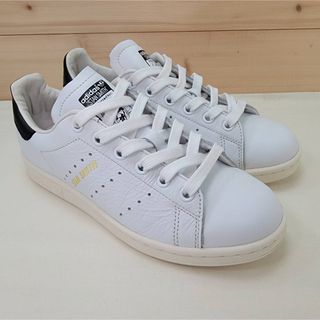 スタンスミス(STANSMITH（adidas）)のアディダス スタンスミス 本革 ホワイト/ブラック 22.5㎝(スニーカー)