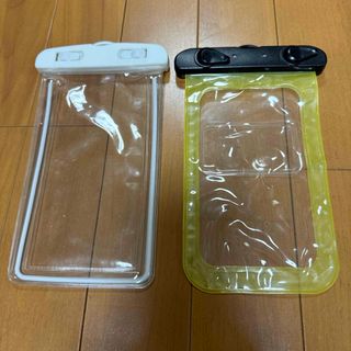 防水スマホカバー2つ(モバイルケース/カバー)