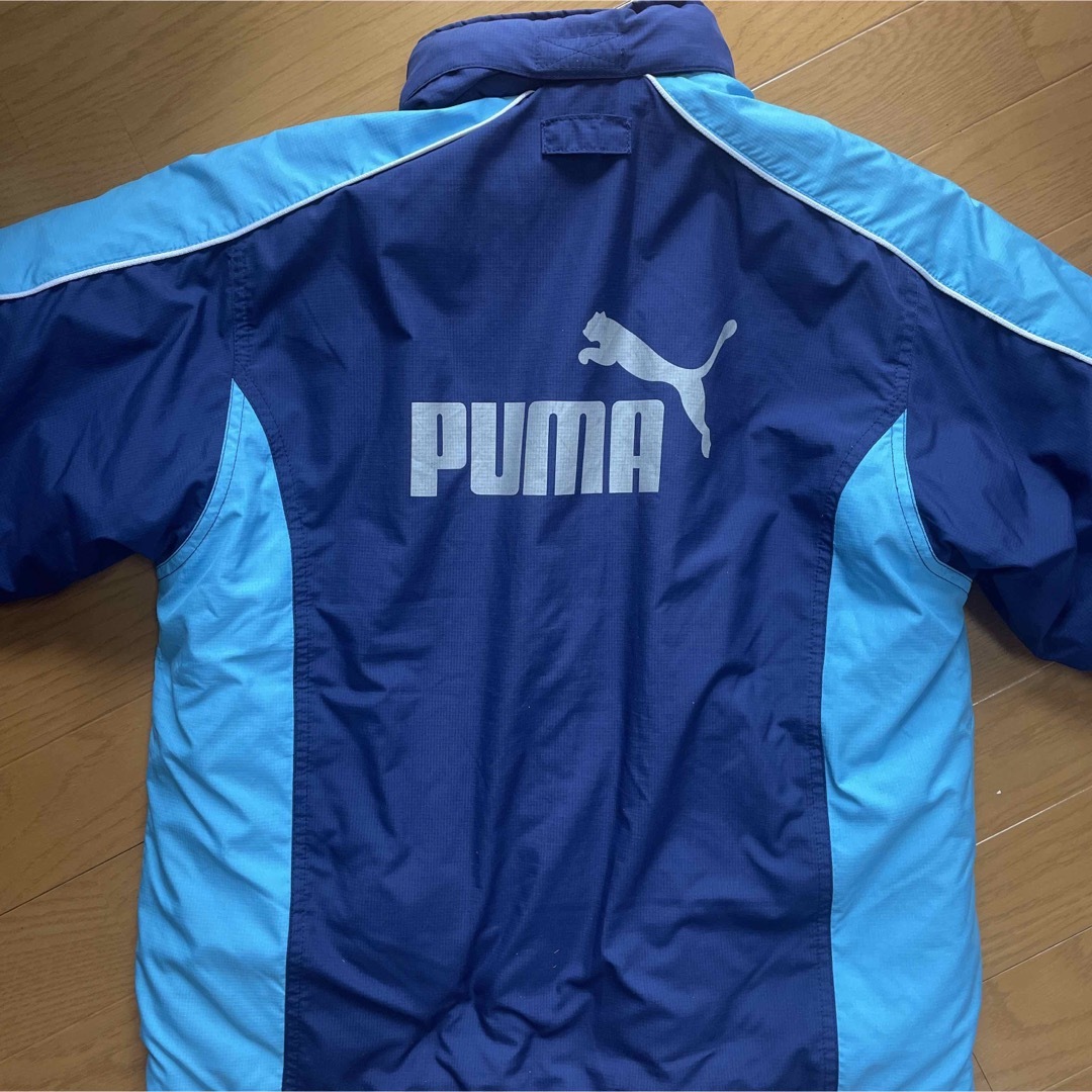 PUMA(プーマ)のプーマ　140 ダウンジャケット　キッズ キッズ/ベビー/マタニティのキッズ服男の子用(90cm~)(コート)の商品写真