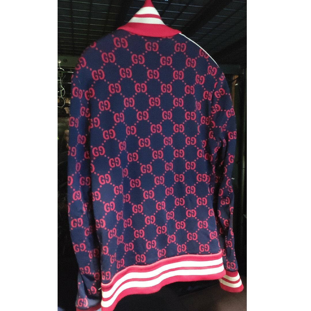 GUCCI - 国内正規品 グッチ GG柄 ジャージ トラックジャケット S GUCCI - 国内正規品 グッチ GG柄 ジャージ トラックジャケット S