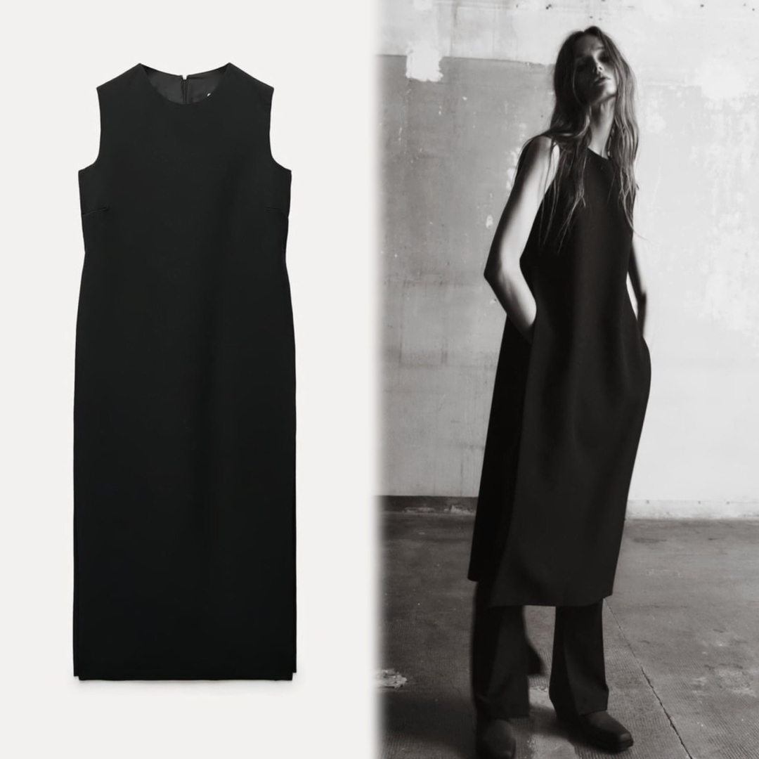 ZARA ZW COLLECTION ミニマル ロングベスト ブラック M | フリマアプリ ラクマ ZARA ZW COLLECTION ミニマル ロングベスト ブラック M | フリマアプリ ラクマ
