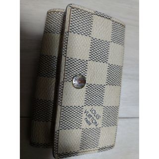 ルイヴィトン(LOUIS VUITTON)の訳あり ジャンク品 リペア ルイヴィトン キーケース 白 リサイクル(キーケース)