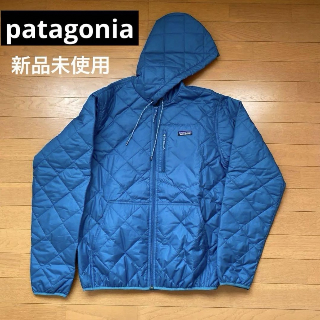 新品　Patagonia パタゴニア ダイヤモンドボンバーフーディー メンズ　Mナイロンジャケット