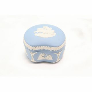 ウェッジウッド(WEDGWOOD)の【B389】Wegdwood ウェッジウッド ジャスパーウェア 小物入れ 陶磁器(小物入れ)