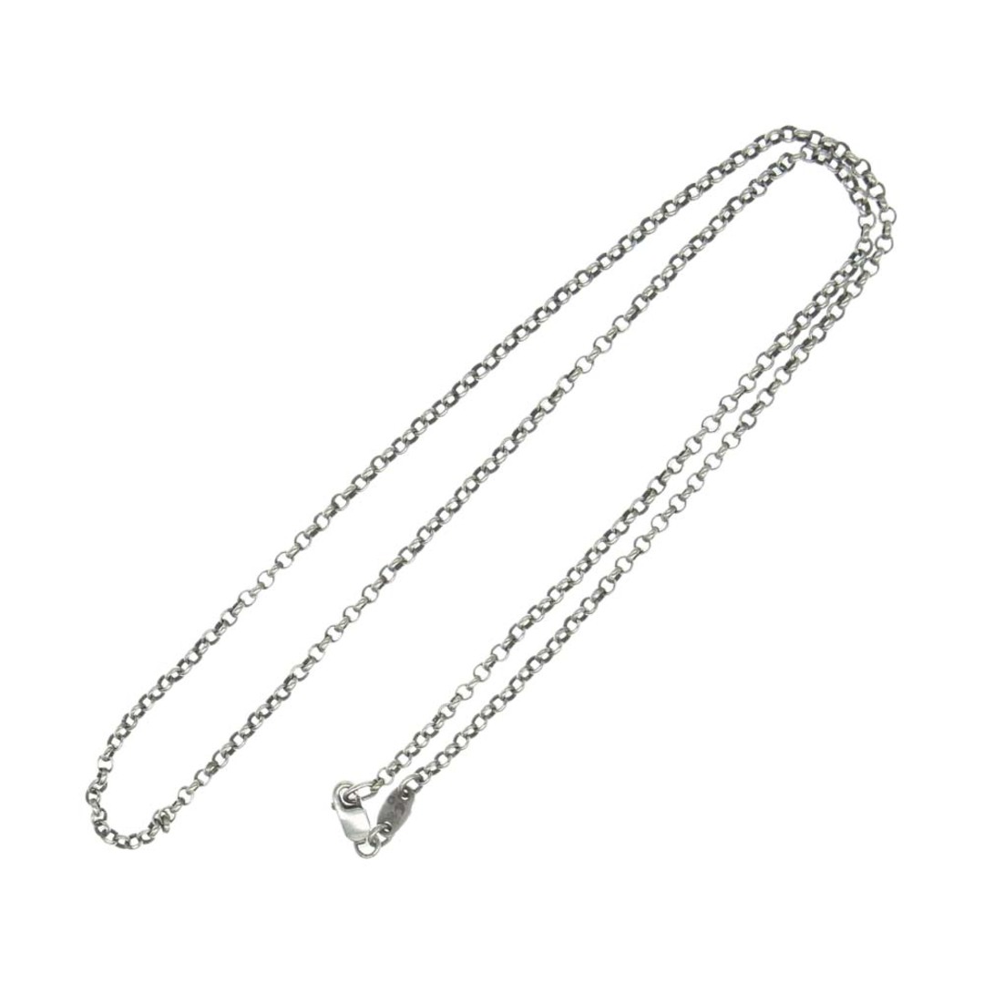 CHROME HEARTS クロムハーツ（原本有） ネックレス NECKCHAIN R18inch ロール チェーン 18インチ ネックレス シルバー系その他