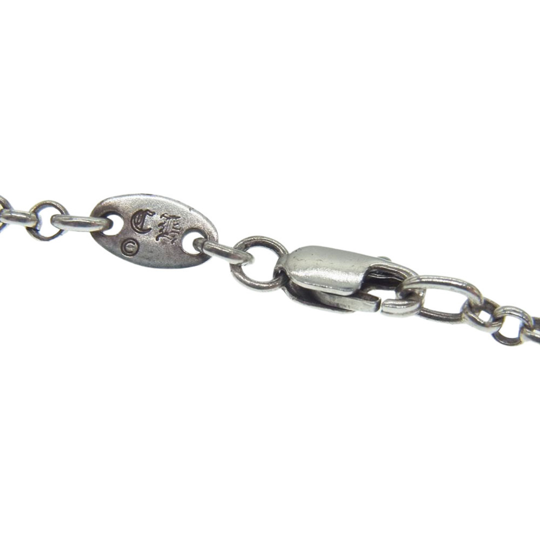 Chrome Hearts(クロムハーツ)のCHROME HEARTS クロムハーツ（原本有） ネックレス NECKCHAIN R18inch ロール チェーン 18インチ ネックレス シルバー系【中古】 メンズのアクセサリー(その他)の商品写真