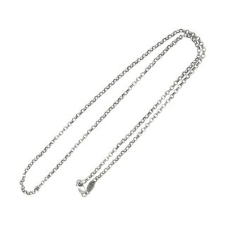 クロムハーツ(Chrome Hearts)のCHROME HEARTS クロムハーツ（原本有） ネックレス NECKCHAIN R18inch ロール チェーン 18インチ ネックレス シルバー系【中古】(その他)