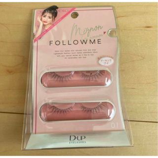 ディー・アップ アイラッシュ FOLLOWME 01 ミニョン 2ペア入(つけまつげ)