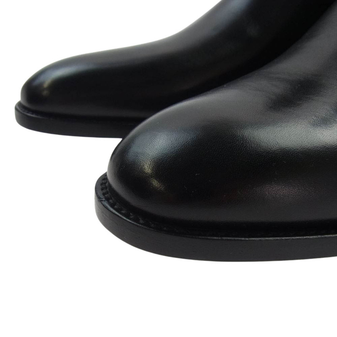 Saint Laurent(サンローラン)のSAINT LAURENT サンローラン ブーツ 592438 wyatt chelsea boots レザー サイドゴア チェルシー ブーツ  ブラック系 43【新古品】【未使用】【中古】 メンズの靴/シューズ(ブーツ)の商品写真