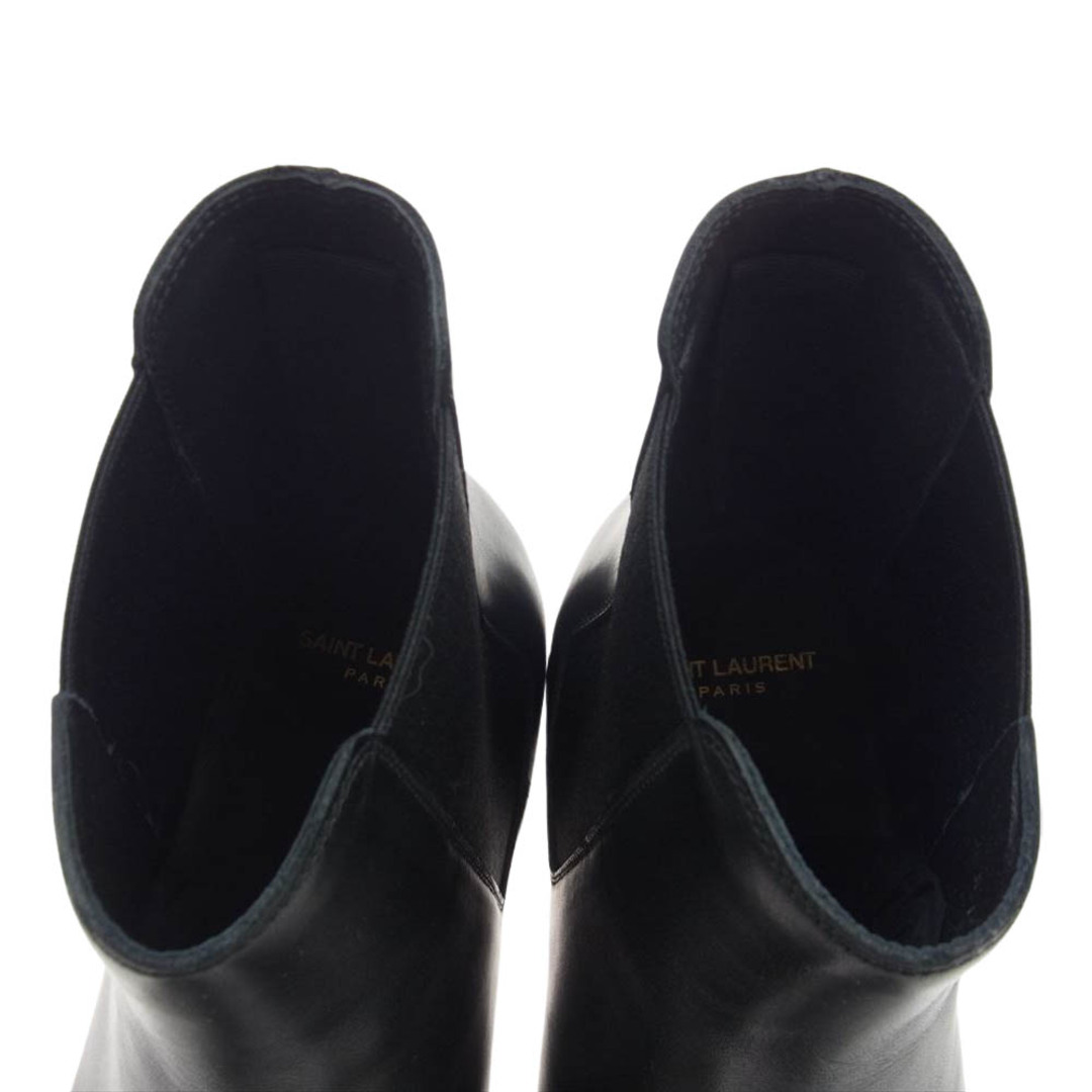 Saint Laurent(サンローラン)のSAINT LAURENT サンローラン ブーツ 592438 wyatt chelsea boots レザー サイドゴア チェルシー ブーツ  ブラック系 43【新古品】【未使用】【中古】 メンズの靴/シューズ(ブーツ)の商品写真
