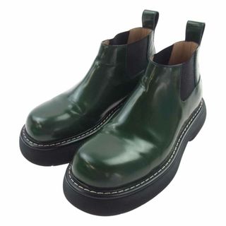 ボッテガヴェネタ(Bottega Veneta)のBOTTEGAVENETA ボッテガヴェネタ ブーツ swell boots サイドゴアチェルシー ブーツ カーキ系 44【中古】(ブーツ)