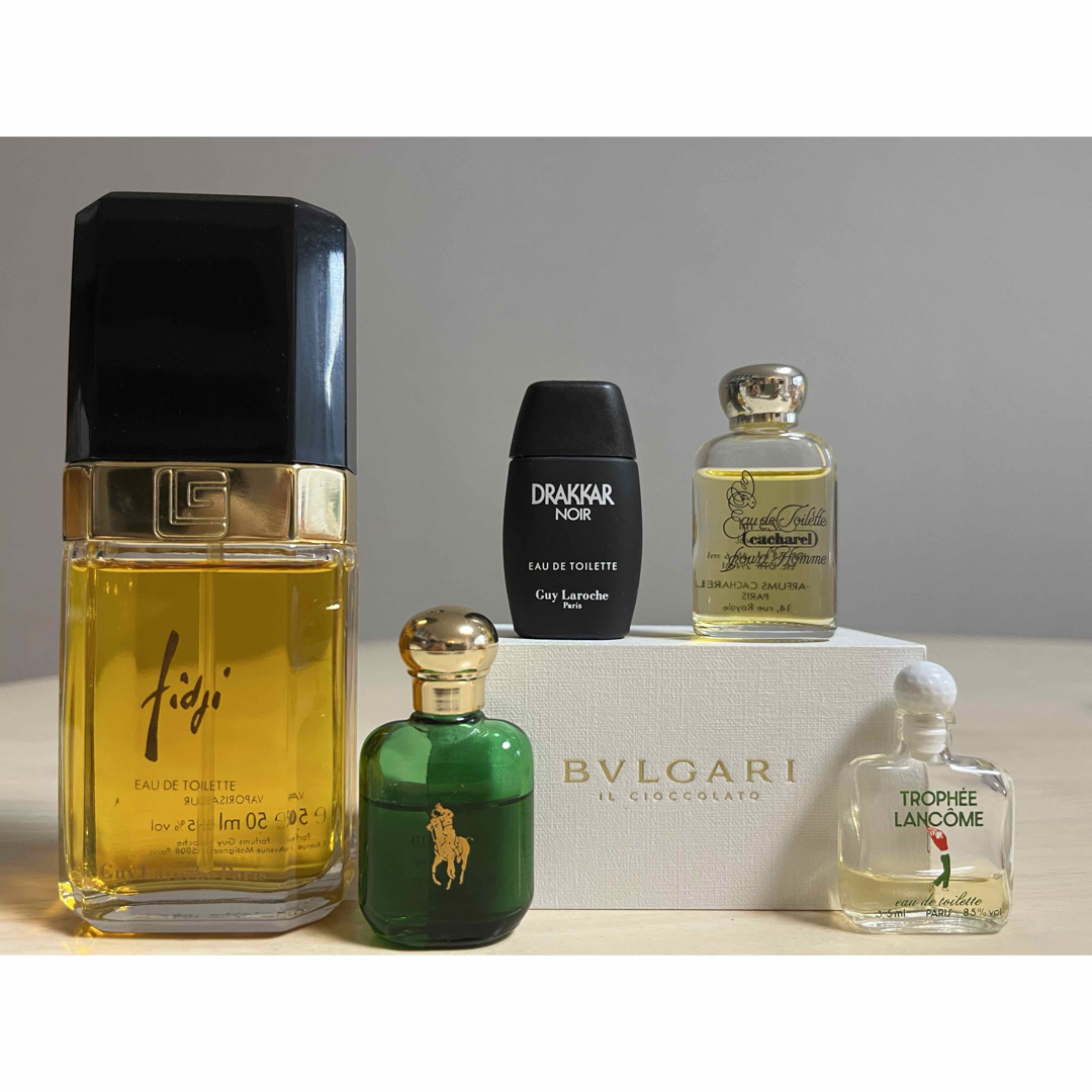 Guy Laroche(ギラロッシュ)のギラロッシュ fidgi フィジー  50ml ミニ香水セット ブルガリ箱付き コスメ/美容の香水(ユニセックス)の商品写真