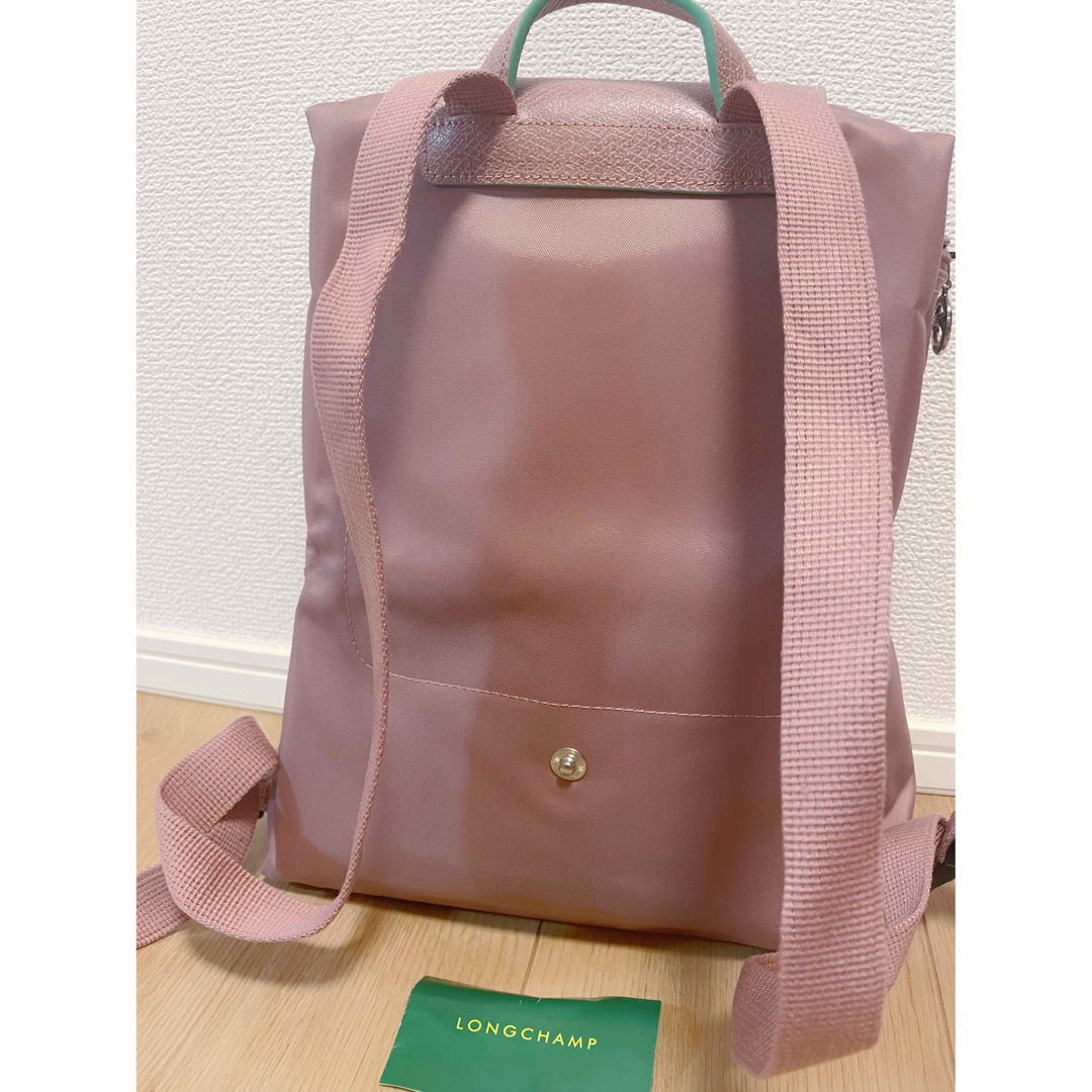 LONGCHAMP(ロンシャン)のLONGCHAMP ロンシャン リュックサック ピンク レディースのバッグ(リュック/バックパック)の商品写真