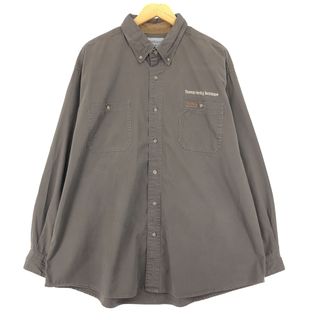 カーハート(carhartt)の古着 カーハート Carhartt 長袖 ボタンダウン ワークシャツ メンズXXXL /eaa408685(シャツ)