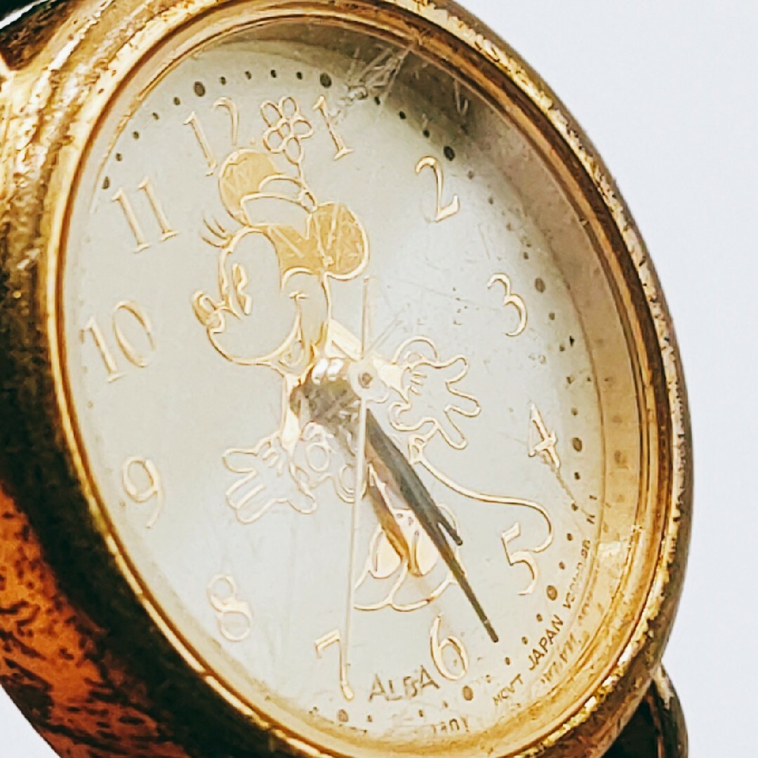 ALBA(アルバ)の#123【Disney】SEIKO セイコー ALBA V501-6N10 レディースのファッション小物(腕時計)の商品写真