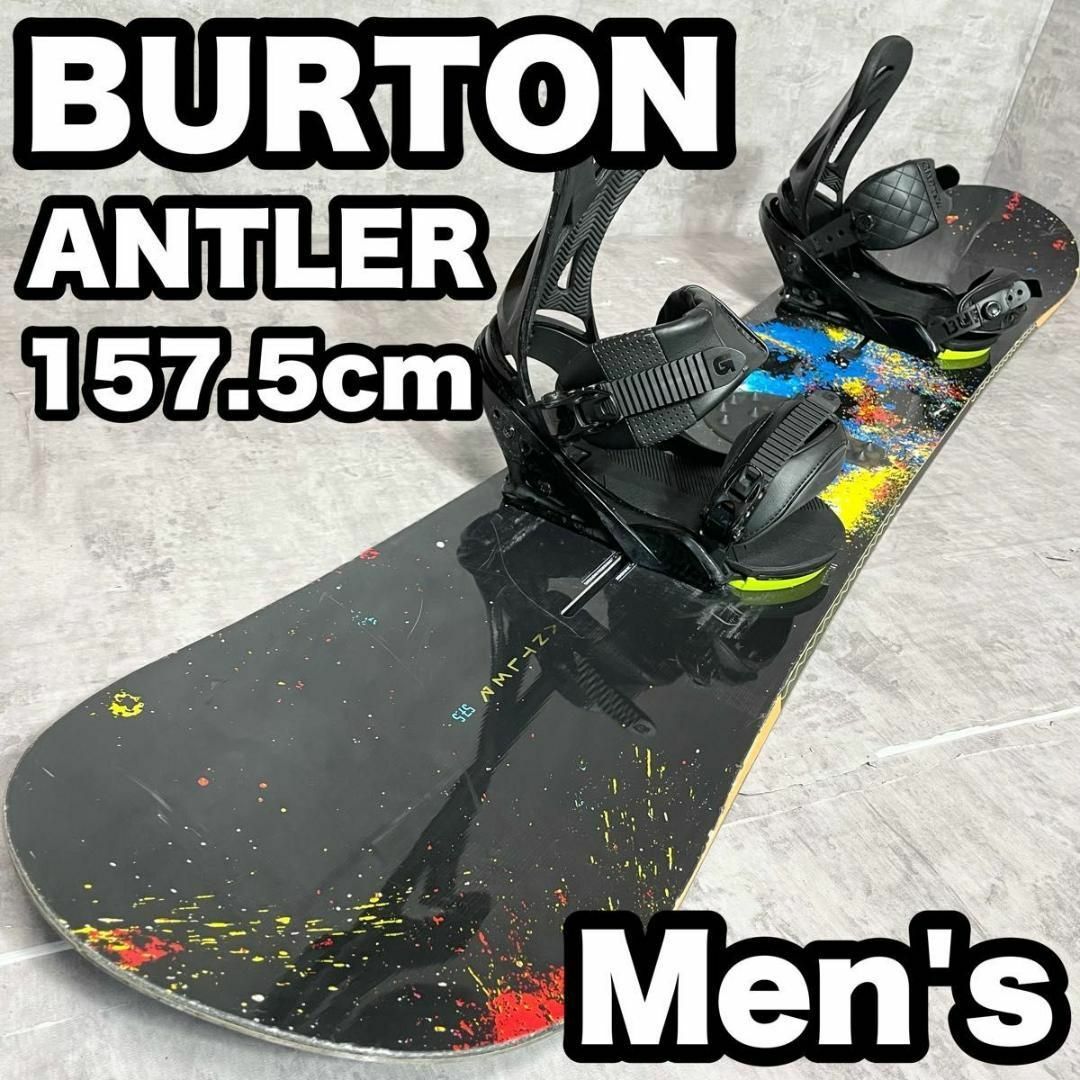 burton バートン アントラー 157.5 ビンディングセット - スノーボード