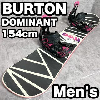 スノーボード　BURTON　バートン ドミナント メンズ　2点セット　154cm(ボード)