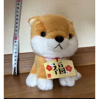 癒されたい方に★美品 柴犬 ぬいぐるみ おすわり  (置物)