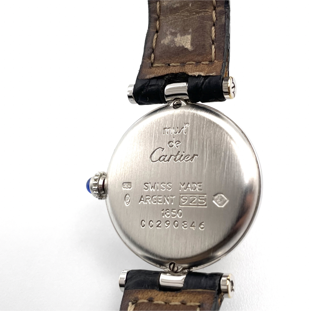 Cartier(カルティエ)の【美品・希少・稼動】カルティエ Cartier マストヴァンドーム ヴェルメイユ レディースのファッション小物(腕時計)の商品写真