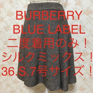 バーバリーブルーレーベル(BURBERRY BLUE LABEL)の★BURBERRY BLUE LABEL/バーバリーブルーレーベル★スカート36(ひざ丈スカート)