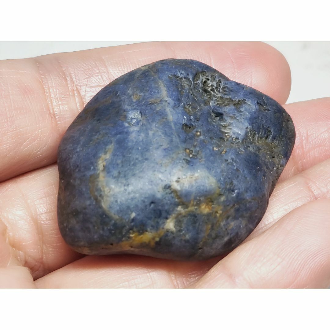 サファイア 53g コランダム 鉱物 原石 自然石 鑑賞石 誕生石 水石 翡翠