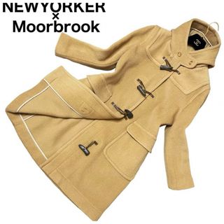 NEWYORKER - 良品　NEWYORKER×Moorbrook ダッフルコート　ヘリンボーン　XL