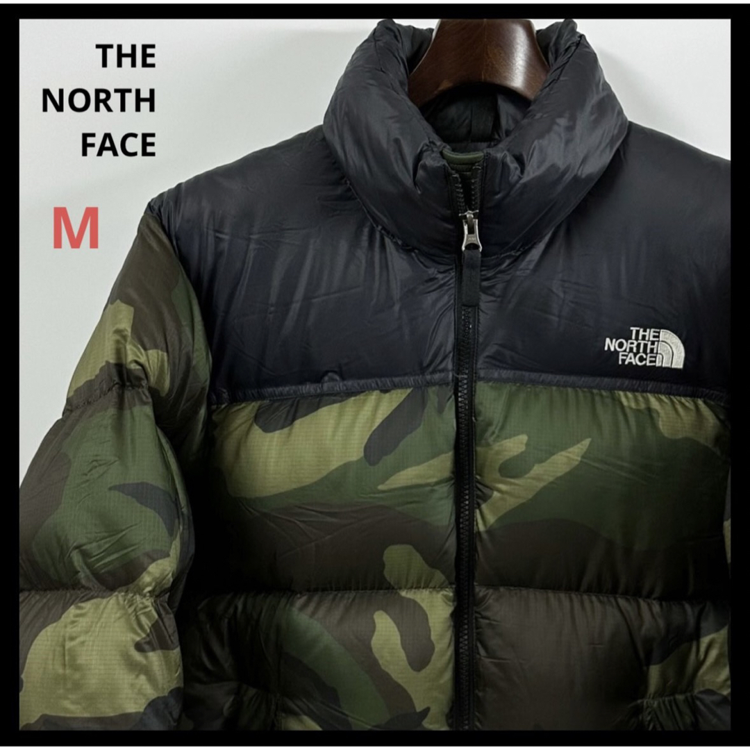 備考THE NORTH FACE ノースフェイス ヌプシ ダウンジャケット 迷彩美品