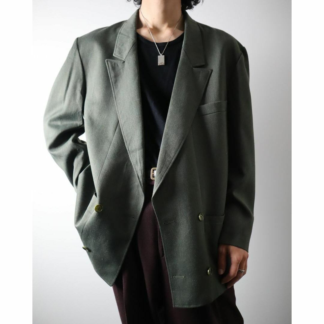 フランス軍 40s 青年兵 いいっ ダブルブレスト ジャケット
