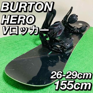 バートン(BURTON)の最強 バートンセット ヒーロー スノーボード Vロッカー グラトリ 初心者(ボード)