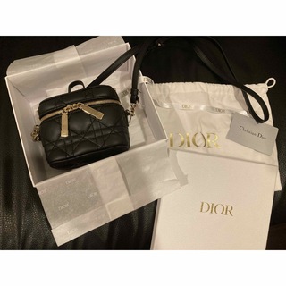 クリスチャンディオール(Christian Dior)のChristian Dior マイクロバニティ ブラック lady dior(ショルダーバッグ)