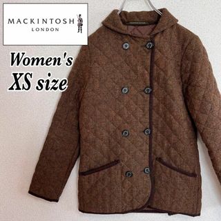 マッキントッシュ(MACKINTOSH)の☆マッキントッシュ MACKINTOSH キルティングジャケット ダブル 32(ピーコート)