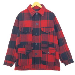 ペンドルトン(PENDLETON)の古着 70年代 ペンドルトン PENDLETON チェック柄 マッキーノジャケット ウールハンティングジャケット USA製 メンズM ヴィンテージ /eaa396057(その他)