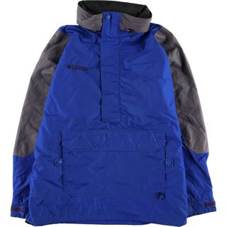 00s Columbia マウンテンパーカー ブルー ペン州