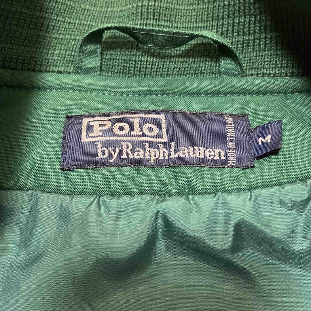 POLO RALPH LAUREN(ポロラルフローレン)の【POLO BY RALPHLAUREN】ラルフ 90s MA-1 ブルゾン メンズのジャケット/アウター(フライトジャケット)の商品写真