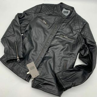 BOLLINI - 未使用級 ボリーニ タグ付き ライダース　レザージャケット 本革　2XL